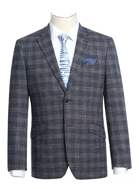 RENOIR Slim Fit Stretch Blazer 294-13