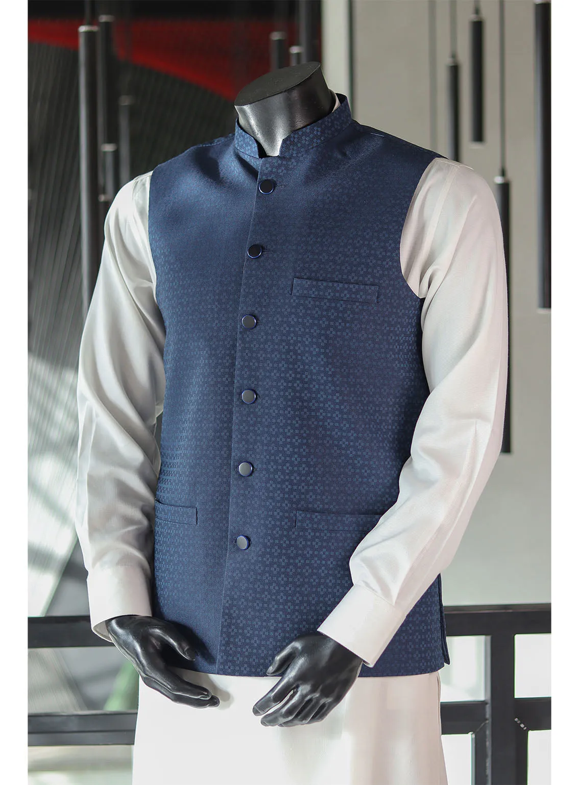 Royal Fashion Men Waistcoat Stitched RF24WC D-1042689-BJ