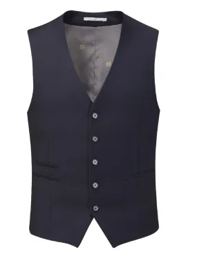 Skopes Madrid Suit Waist Coat - Blue