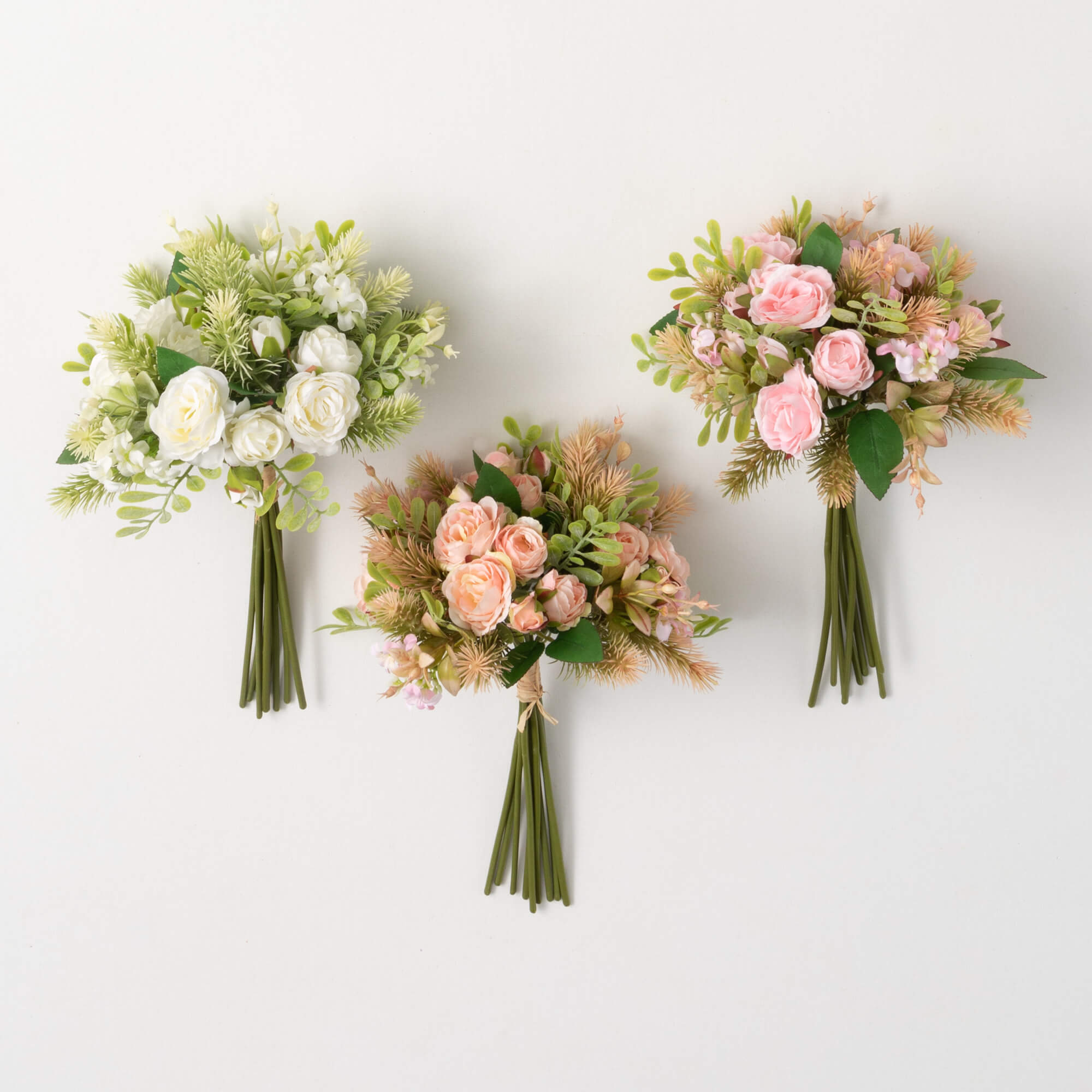 Soft-Hued Mini Rose Bundles