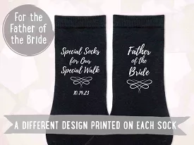 Special Socks for a Special Walk, Father of the Bride Socks