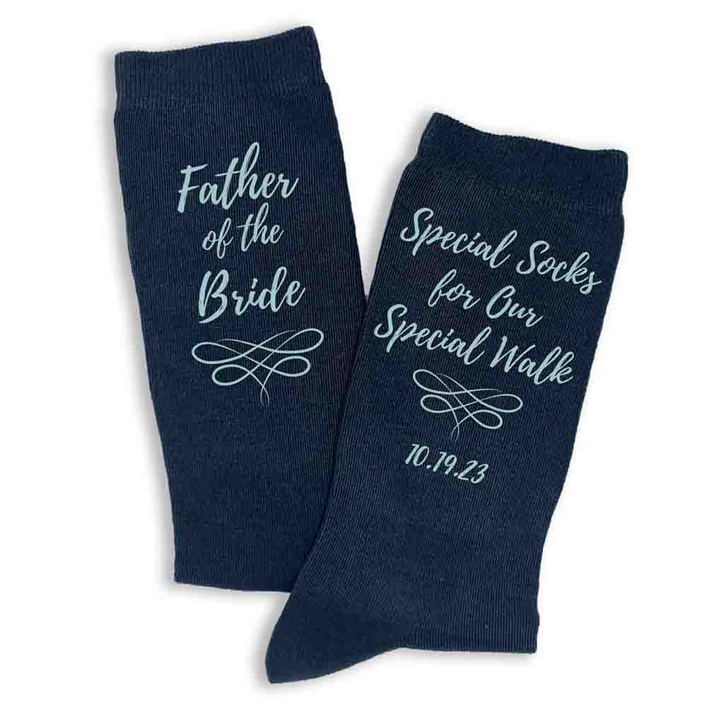 Special Socks - Special Walk, Father of the Bride Socks