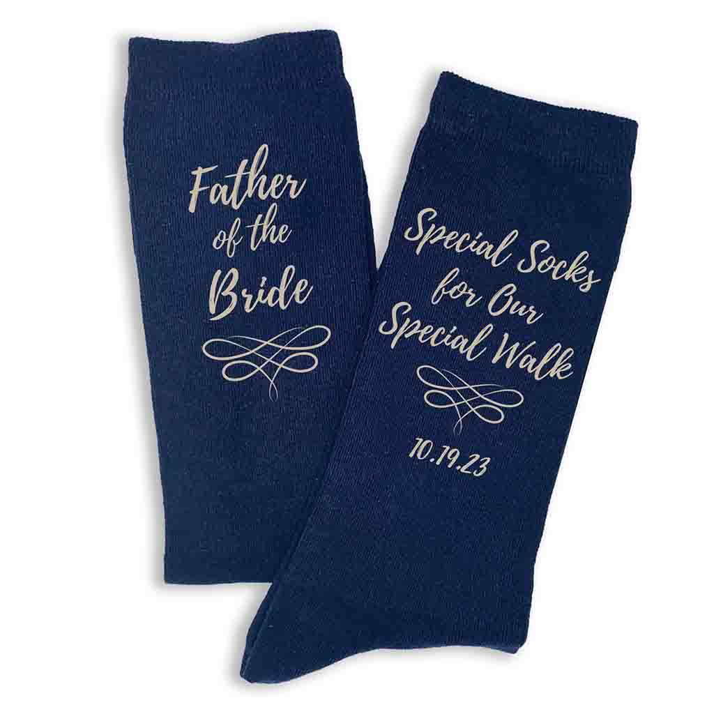 Special Socks - Special Walk, Father of the Bride Socks