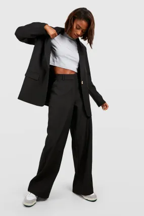 Straight Leg Relaxed Fit Dress Pants