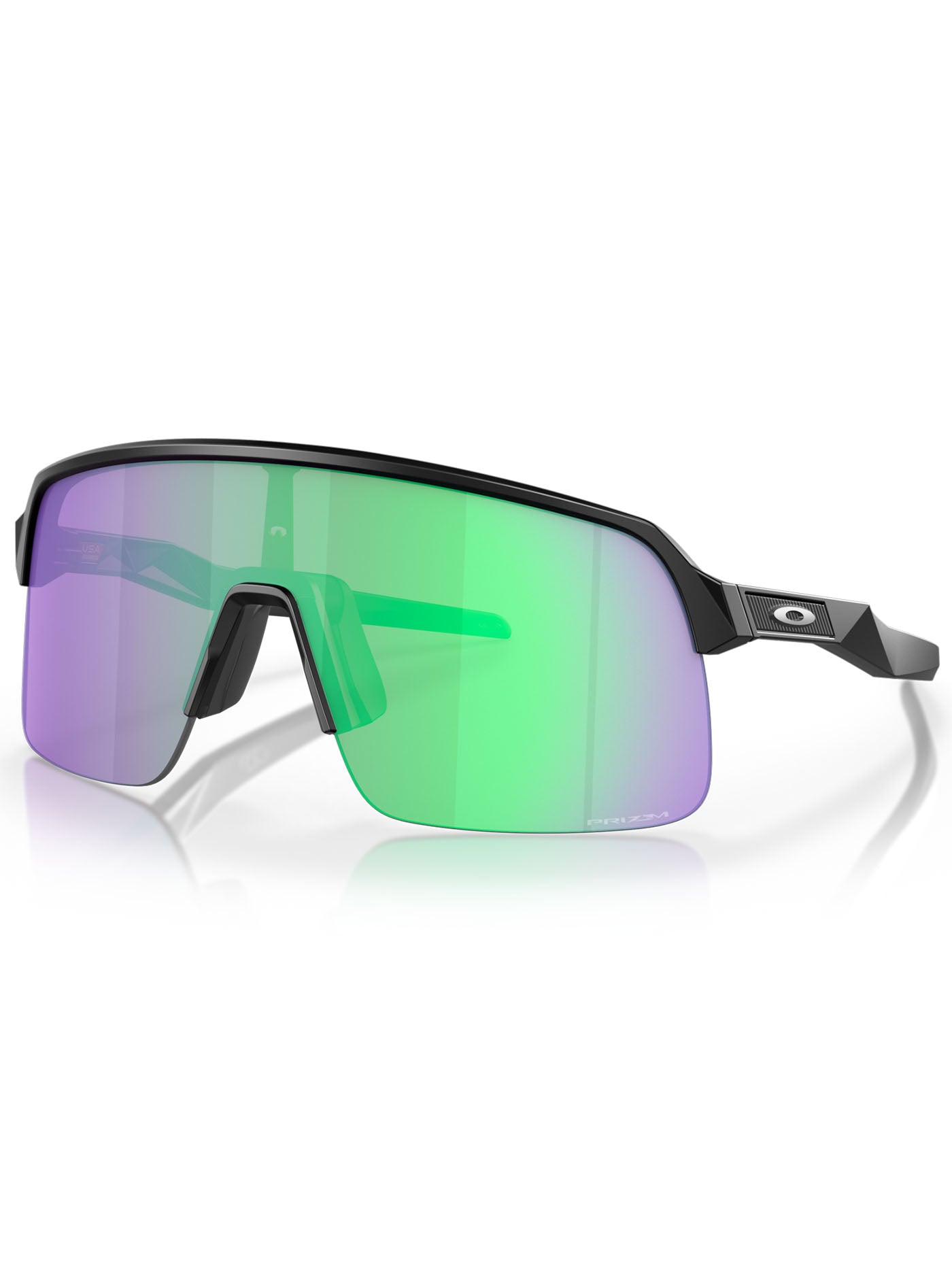 Sutro Lite Matte Black/Prizm Road Jade Sunglasses