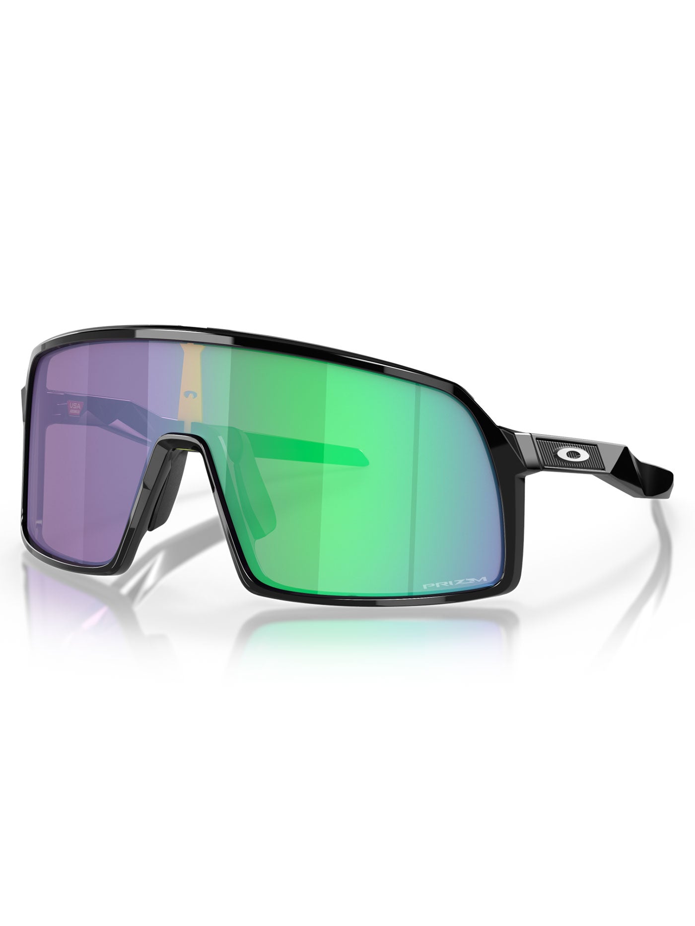 Sutro S Polished Black/Prizm Jade Sunglasses