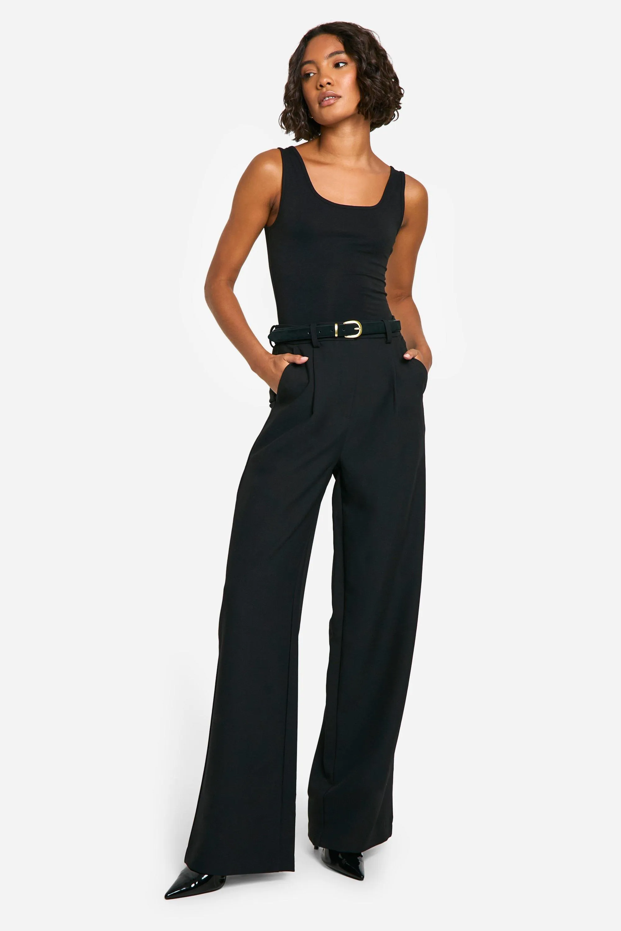 Tall Wide Leg Dress Pants