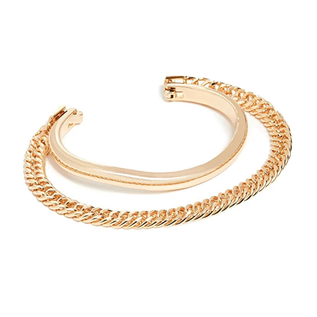 Venus Convertible Layered Cuff (Gold)