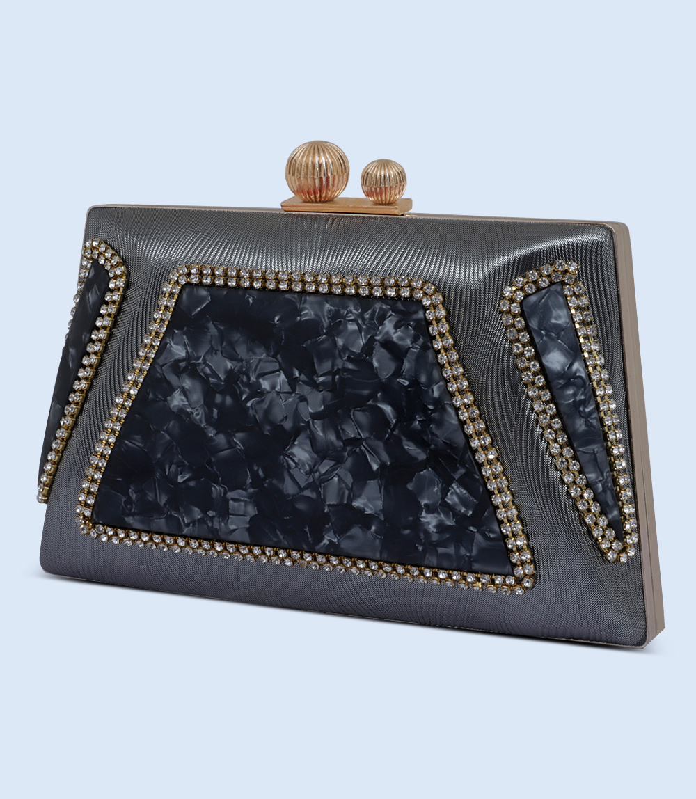 WB2503-GRANITE-Women Snazzy Clutch