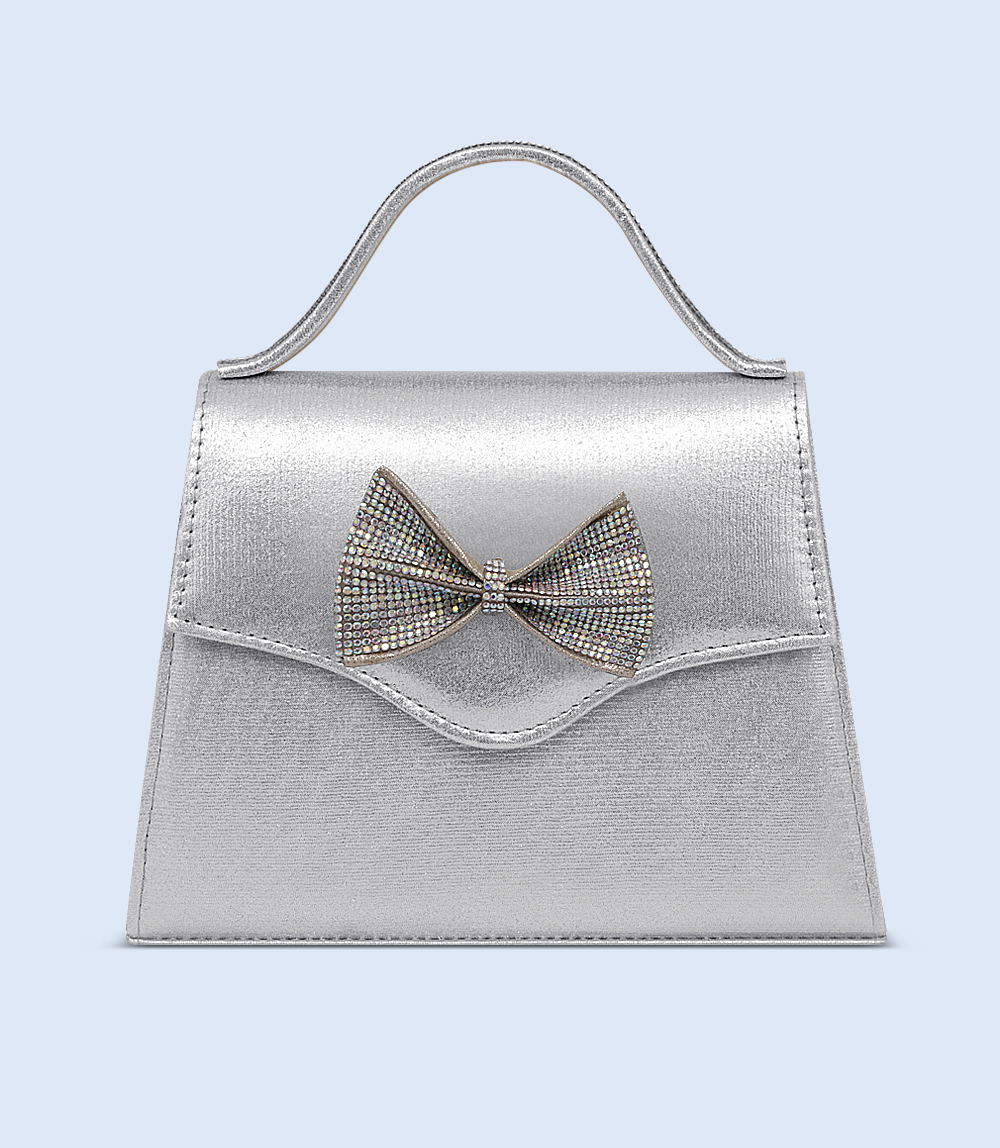 WB2616-SILVER-Women Trendy Bag