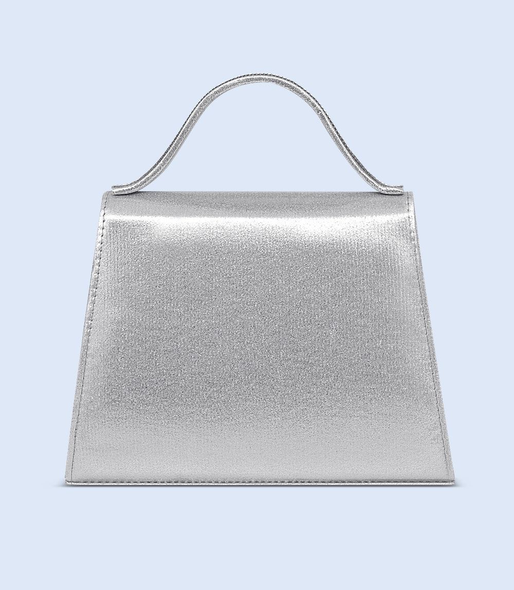 WB2616-SILVER-Women Trendy Bag