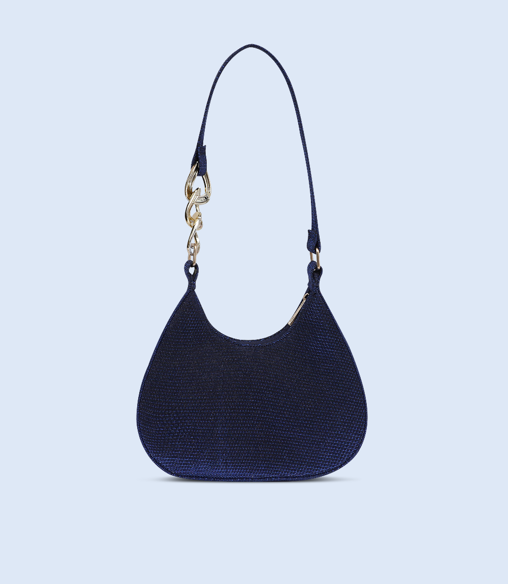 WB2633-BLUE-Women Shoulder Bag