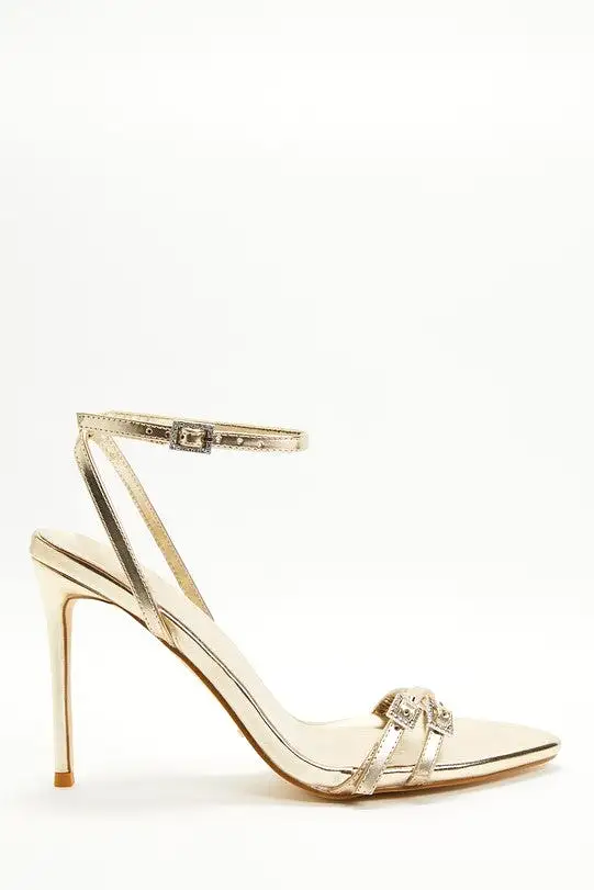 Yanni Metallic Heels