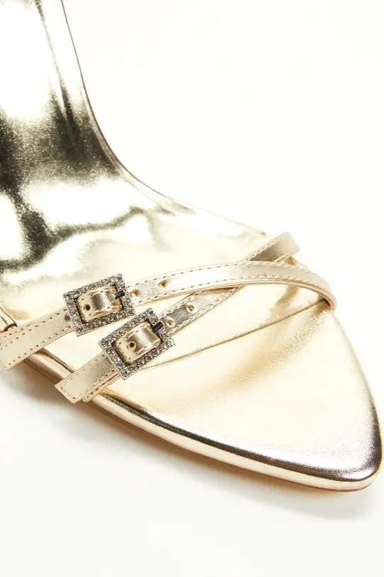 Yanni Metallic Heels