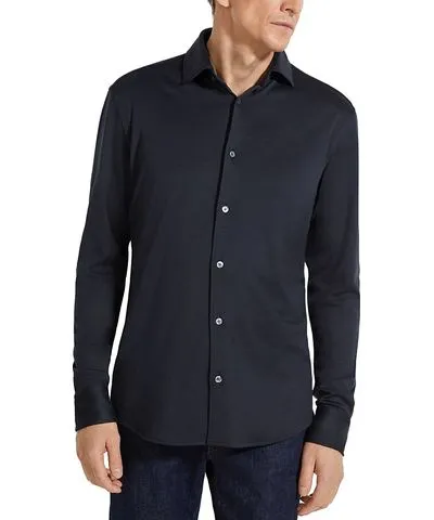 Zegna Long Sleeve Dress Shirt